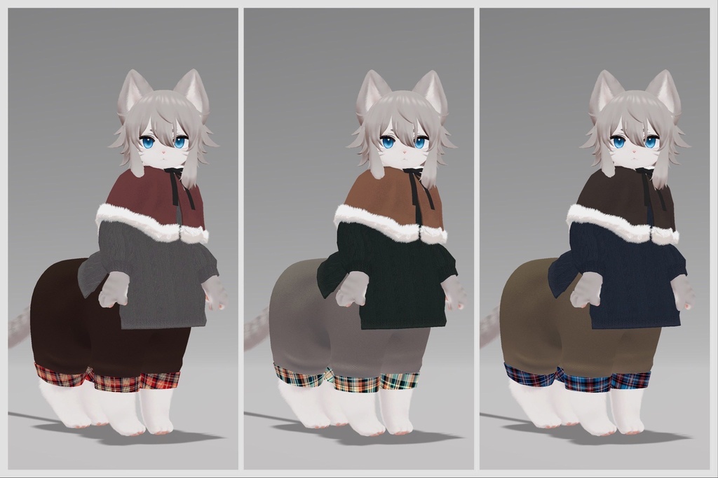 【にゃんたうろす対応】リボンケープセット ver.1.10