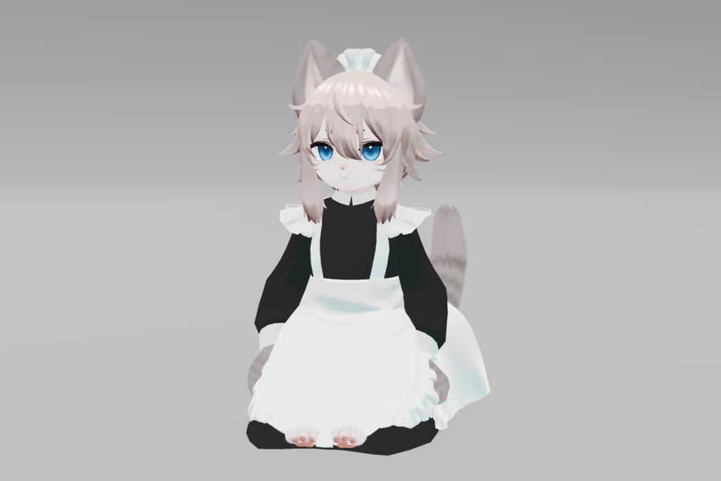 【にゃんたうろす対応】エプロンドレスセット ver.1.10