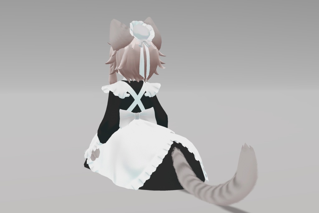 【にゃんたうろす対応】エプロンドレスセット ver.1.10