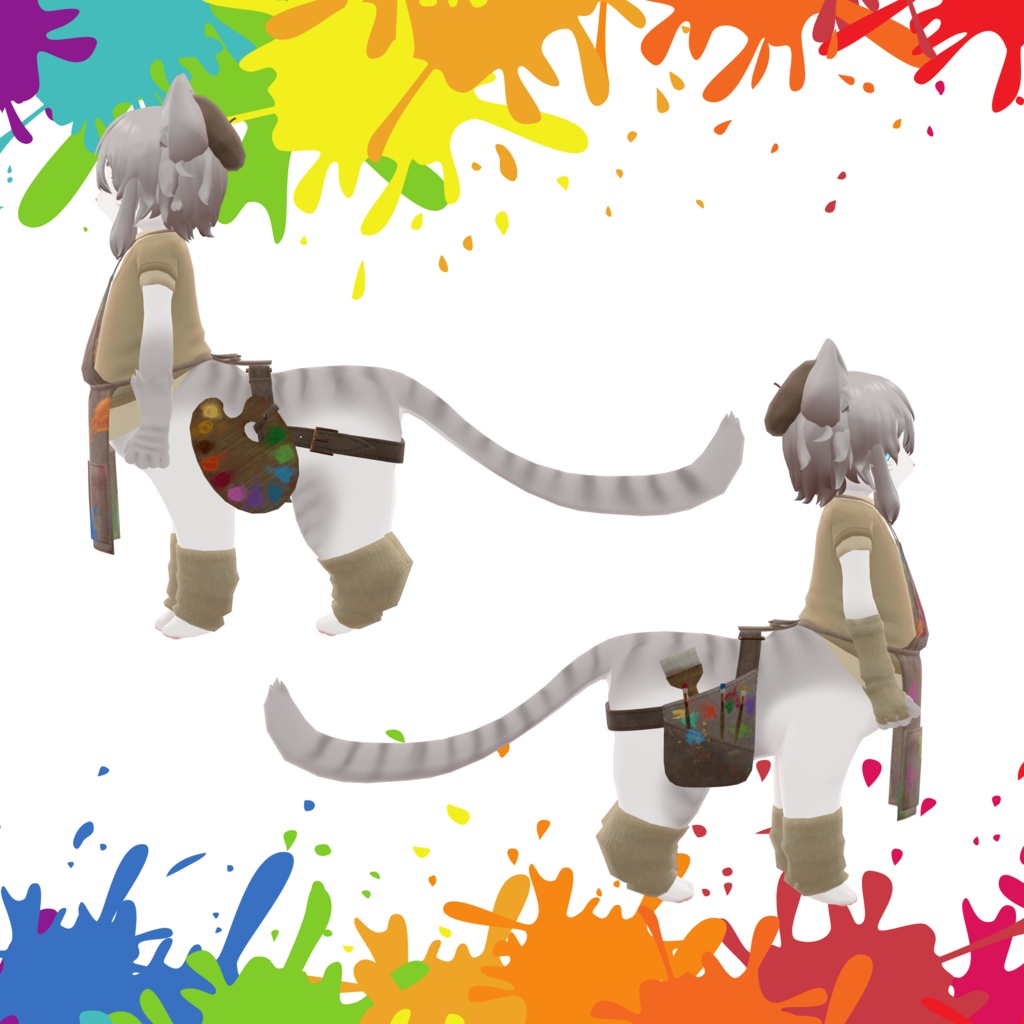 【にゃんたうろす対応】おえかきセット【アバターペンギミック付き】