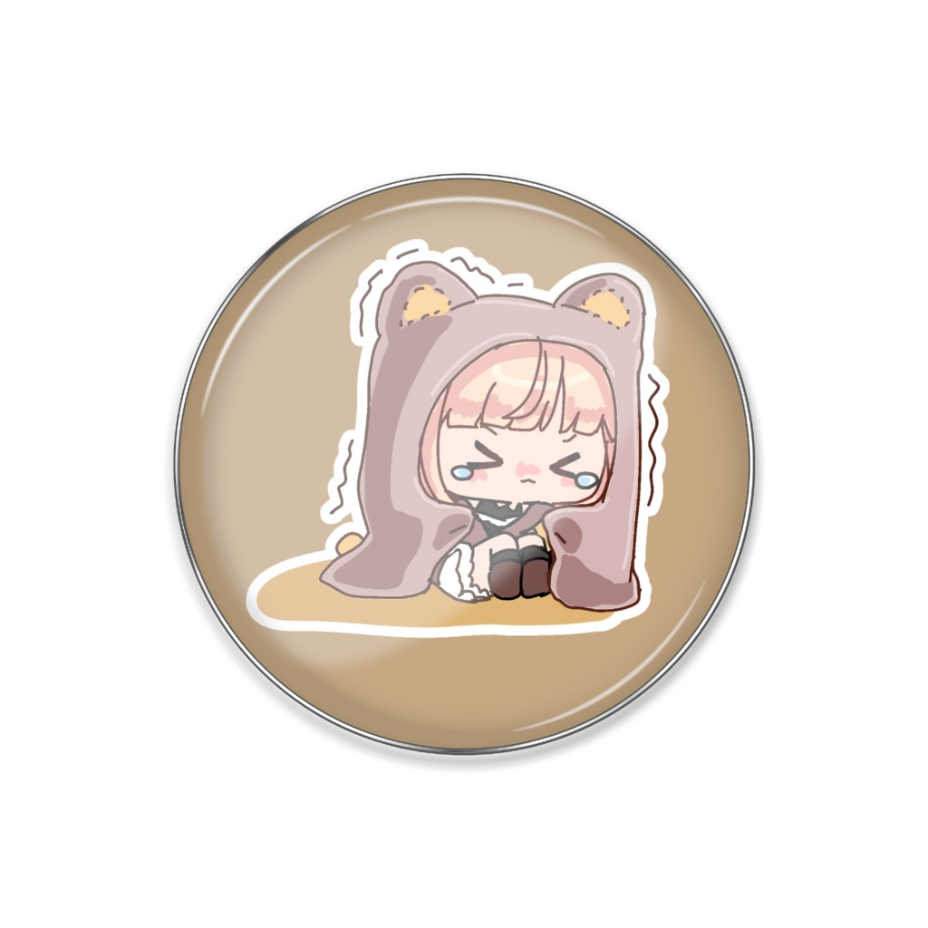 ちびキャラピンバッジ