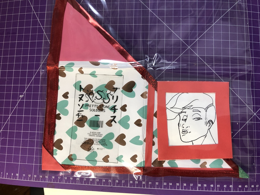 PSS の  唯一無二 'Inked & Illustrated' 挨拶状 ラブチャームカード #4: エメラルド  OW FR (ENG)