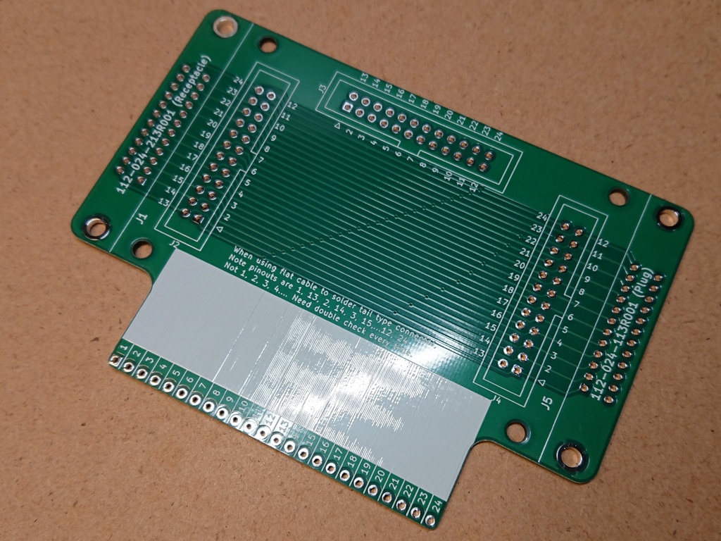 【訳あり品】FM-77キーボード検証/開発用補助基板
