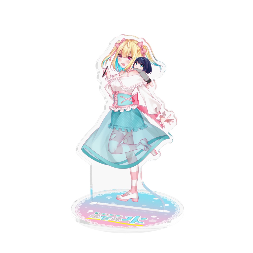 左右田水withかのぴ♡アクリルフィギュア