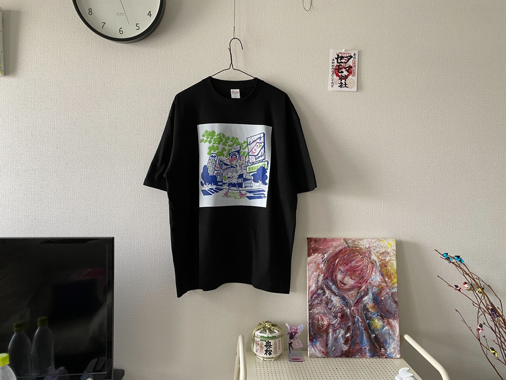 渋谷をジャックせよ 天瀬モモ ビッグシルエットTシャツ