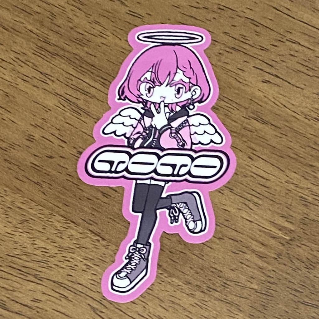 ｺﾏﾁｬﾝ!描き下ろし天瀬モモステッカー