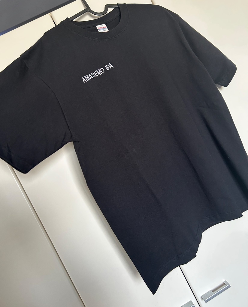 【在庫限り】刺繍入り!AMASEMO IPAバックプリントTシャツ