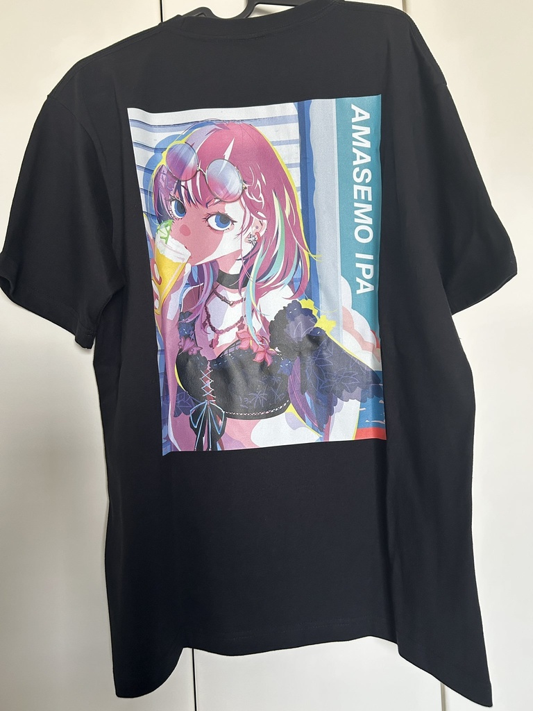 【在庫限り】刺繍入り!AMASEMO IPAバックプリントTシャツ