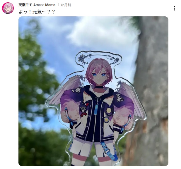 でかい天瀬モモアクリルスタンド Stand ver