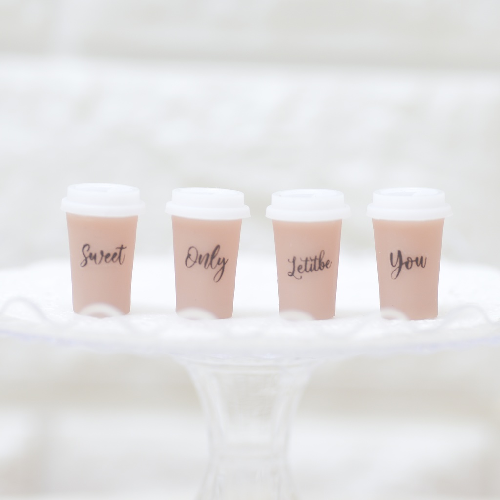 どーる・ぬいぐるみ用 カップコーヒー(金具付き)