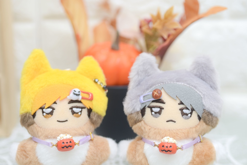 ぬいぐるみ用 ハロウィンヘアピン