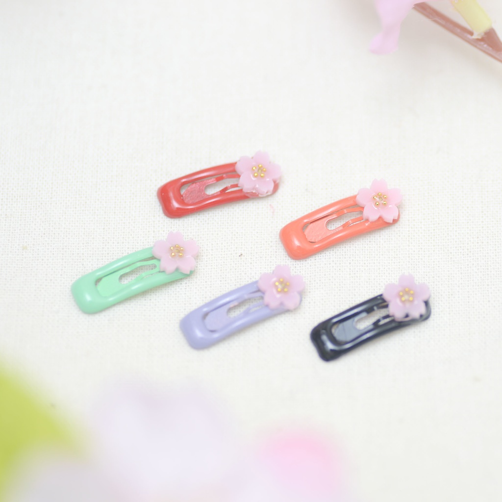 ぬいぐるみ用 桜ヘアピン