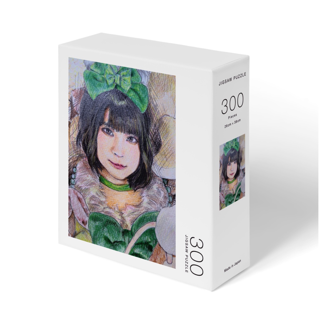 でんぱ組inc.ねもちゃん色鉛筆画パズル