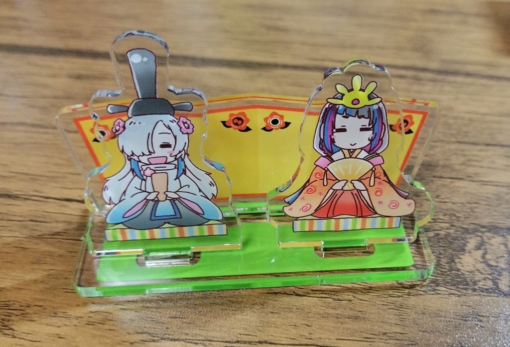 ヰ春和風ウェディング(ひなまつり)アクリルジオラマ