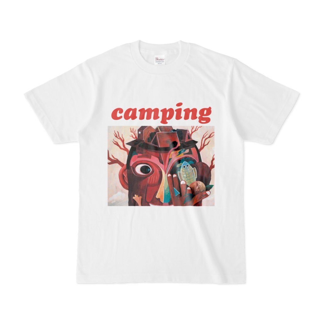 camping Tシャツ B