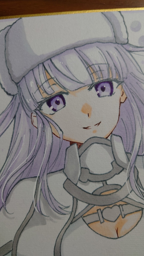 キーロフさん(ミニ色紙 13.6mm×12.1mm)