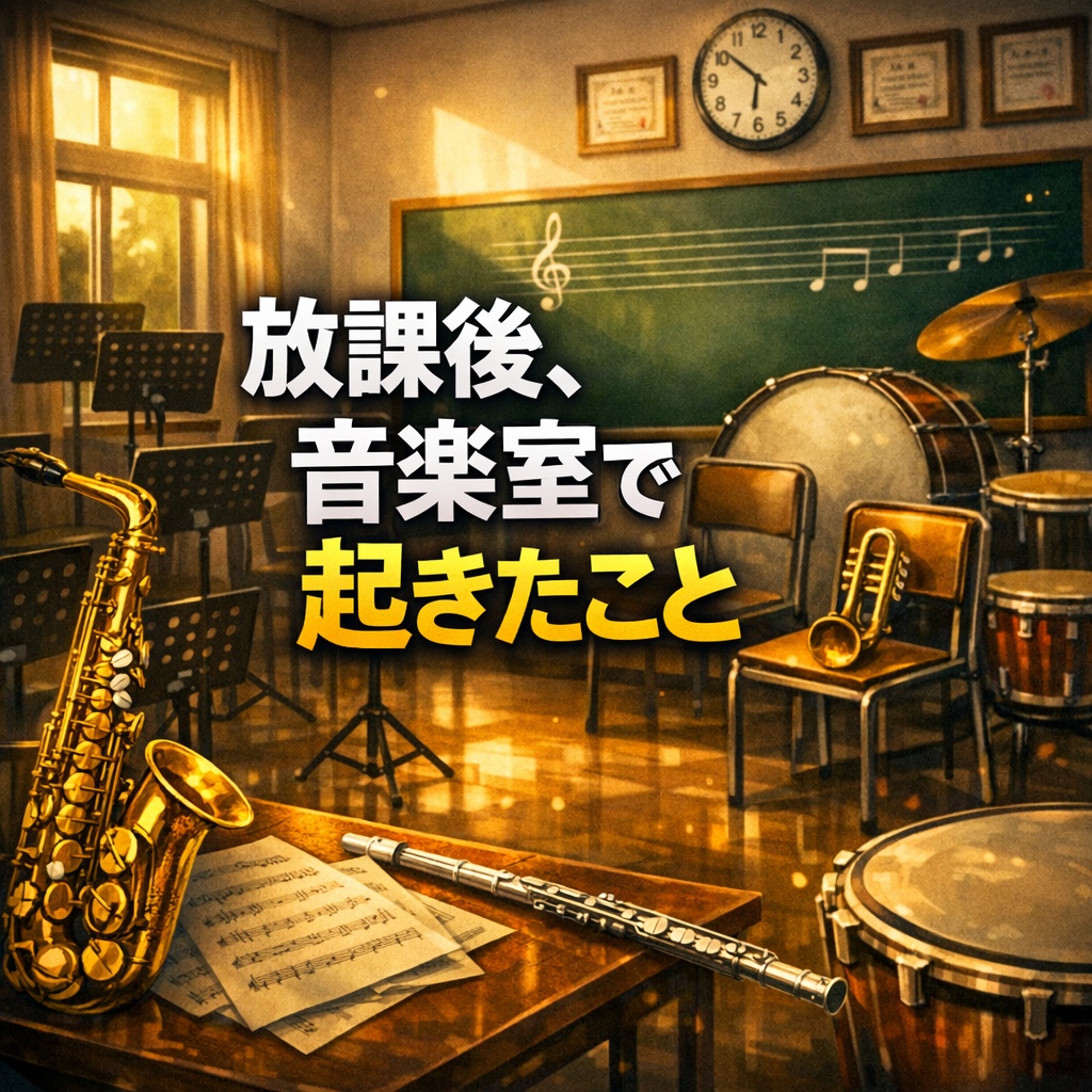 【協力型】放課後、音楽室で起きたこと【マーダーミステリー】とある中学校シリーズ