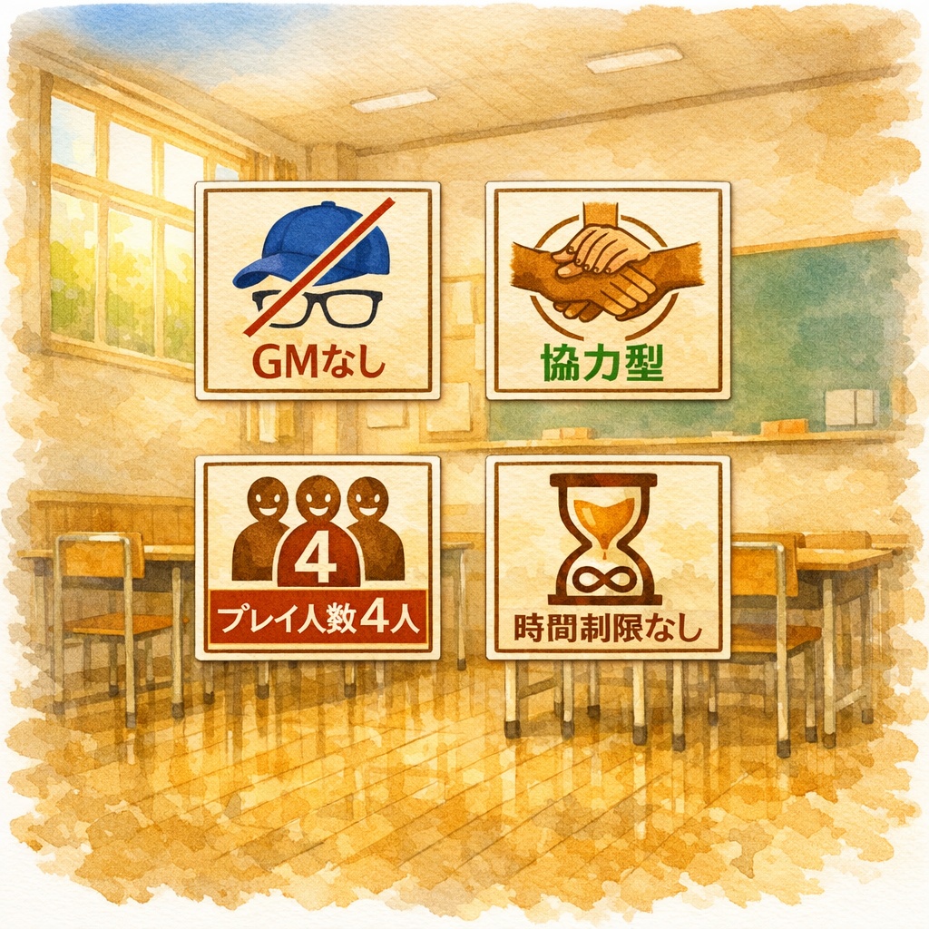 【協力型×GMなし】あなたに贈る3月24日:体育館【マーダーミステリー】