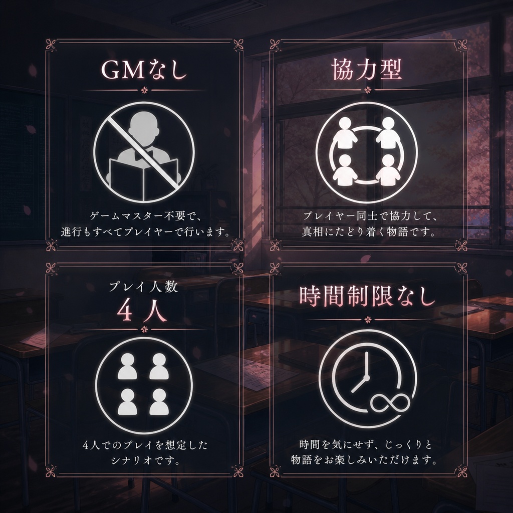 【協力型×GMなし】あなたに贈る3月24日:プール【マーダーミステリー】