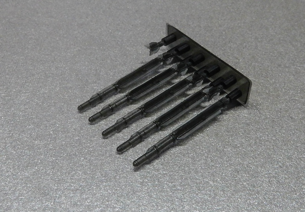 1/144 AAM-5 空自制空ミサイル x5発セット