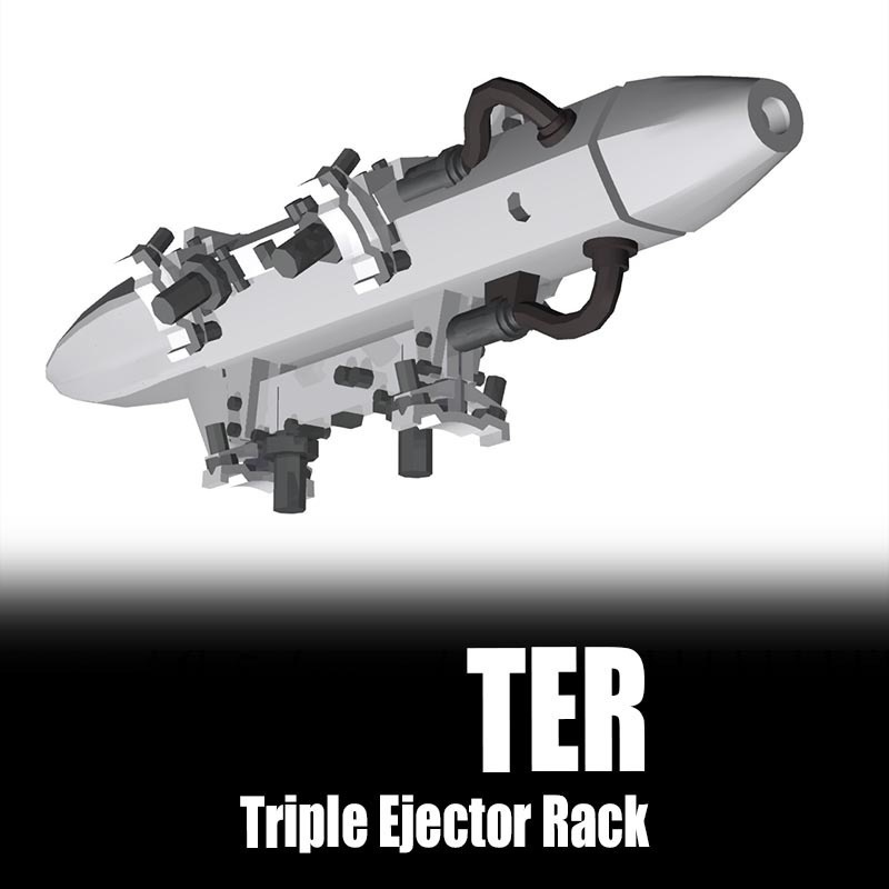 1/144 TER(トリプルエジェクターラック)x2
