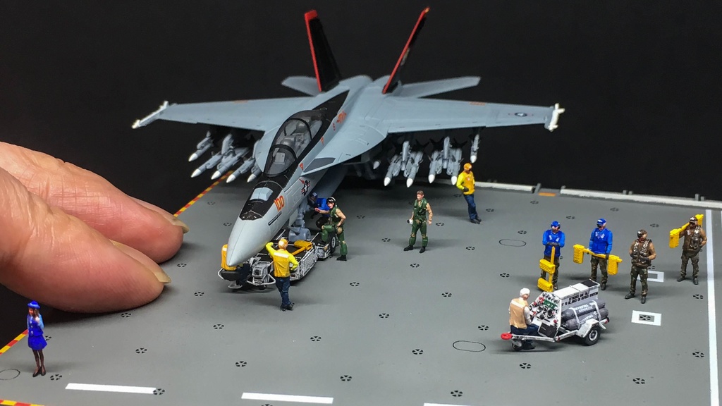 1/144scale] デッキクルー 休憩セット US NAVY - Mach3 Models - BOOTH