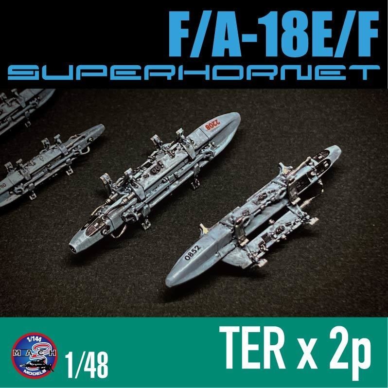 1/48 F/A-18E/F スパホ TER x2 ¥800(国内送料無料) - Mach3
