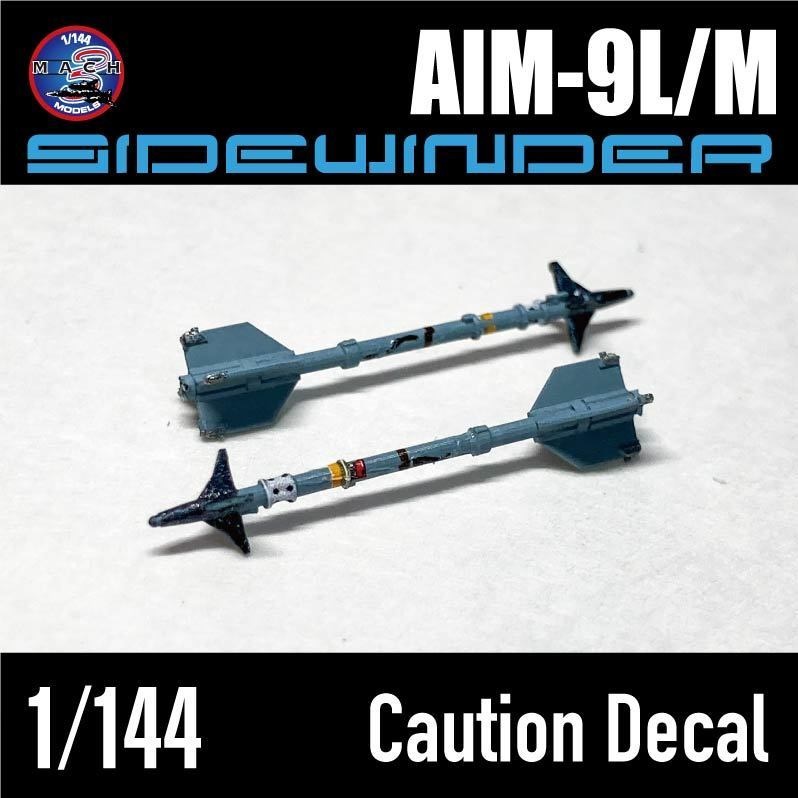 1/144 AIM-9L/M用 コーションデカール