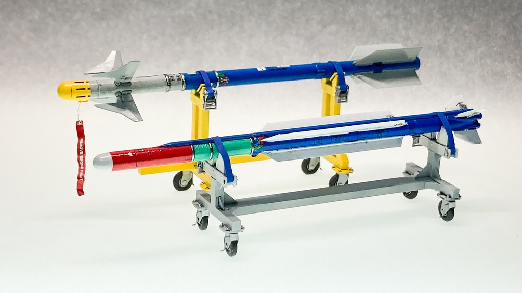 1/32 JASDF AAM3/AAM5用 コーションデータ デカール(2発分)