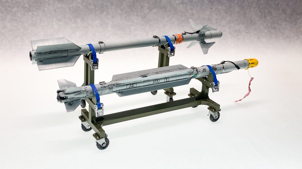 1/32 JASDF AAM3/AAM5用 コーションデータ デカール(2発分)