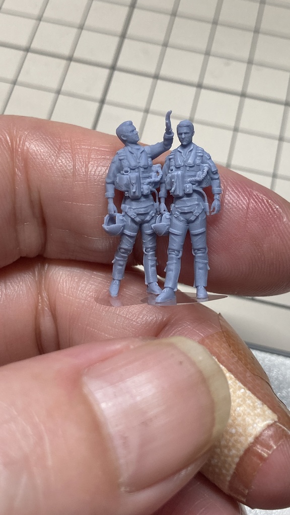 1/72 F/A-18E/F スーパーホーネット スタンディングパイロットセット(国内送料無料)