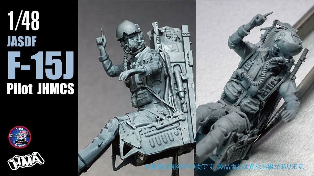 1/48 F-15J パイロット JHMCS (国内送料無料)