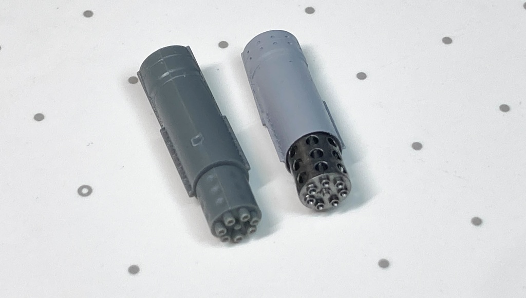 1/48 A-10 GAU-8マズルx2本set (GWH用) (国内送料無料)