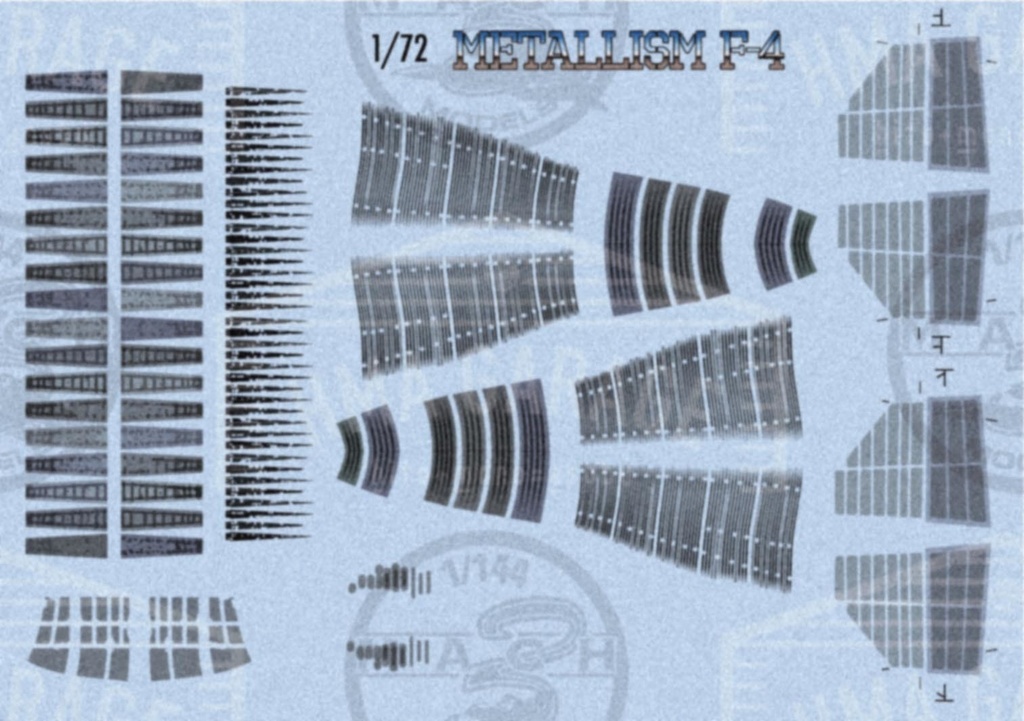 1/72 メタリズム F-4E型用ノズル&デカール ¥2,700 (国内送料無料)