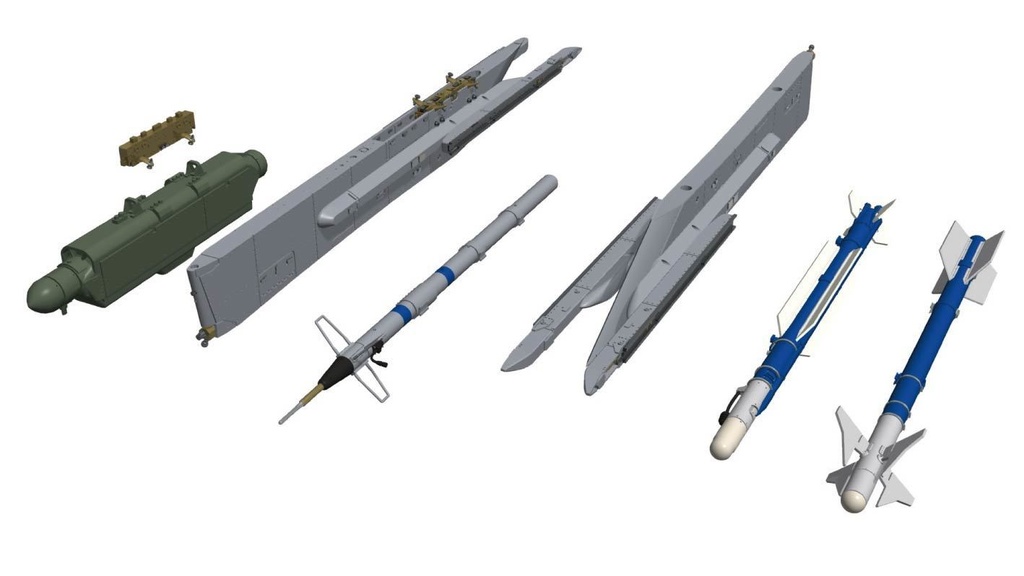 716 F15DJ アグレッサーウェポン セット (国内送料無料)