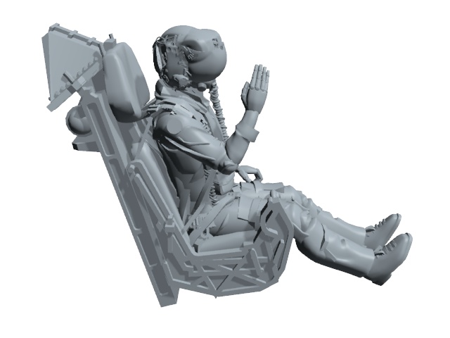 1/72 F-35 パイロット&シート (国内送料無料)