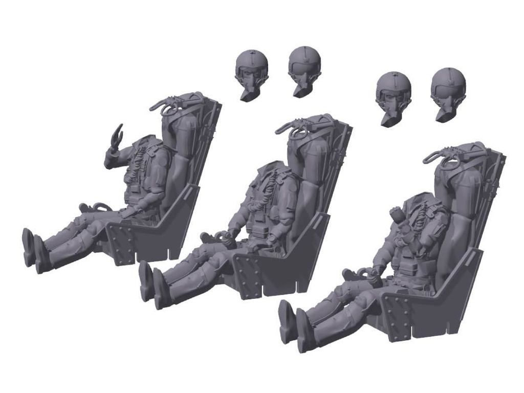 1/72 F-4 ファントムII パイロット ベトナム (国内送料無料)