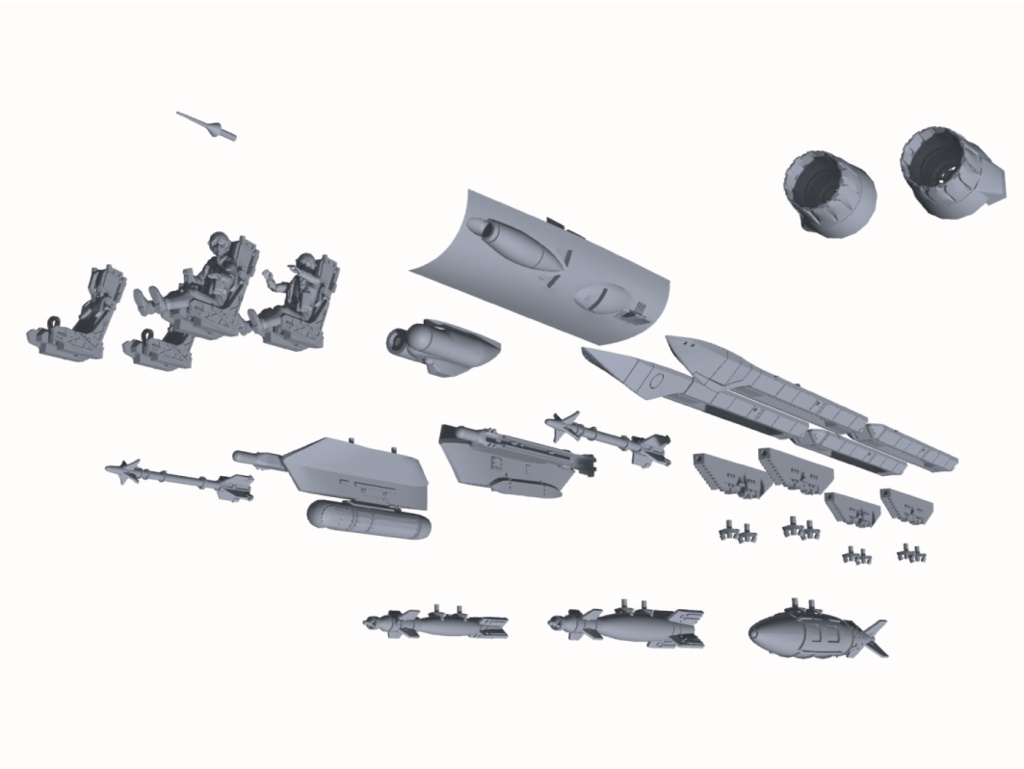 1/144 F-14D ボムキャットディテールset (国内送料無料)