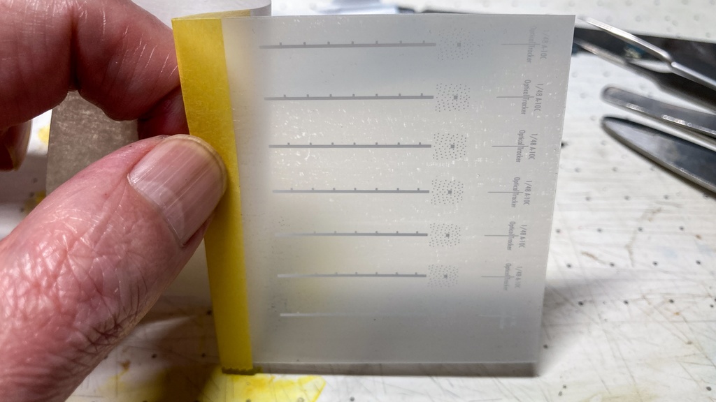 1/48 A-10C optical tracker ドライデカール2枚set (国内送料無料)