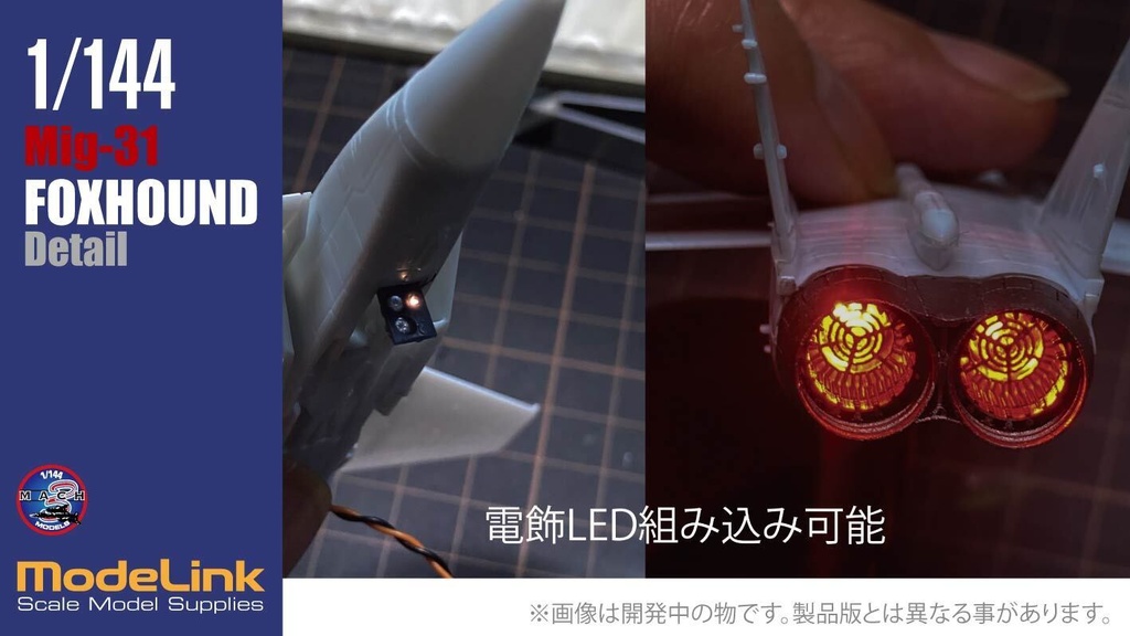 1/144 Mig-31 ディテール(国内送料無料)