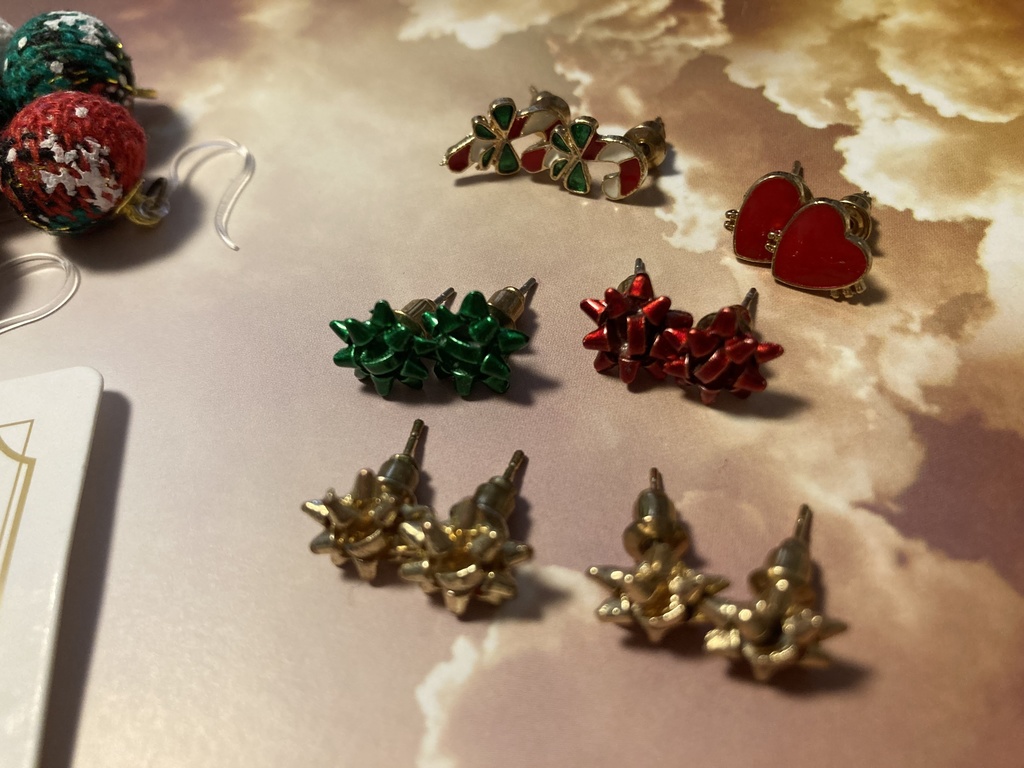 概念(?)クリスマスピアスおまけ付き
