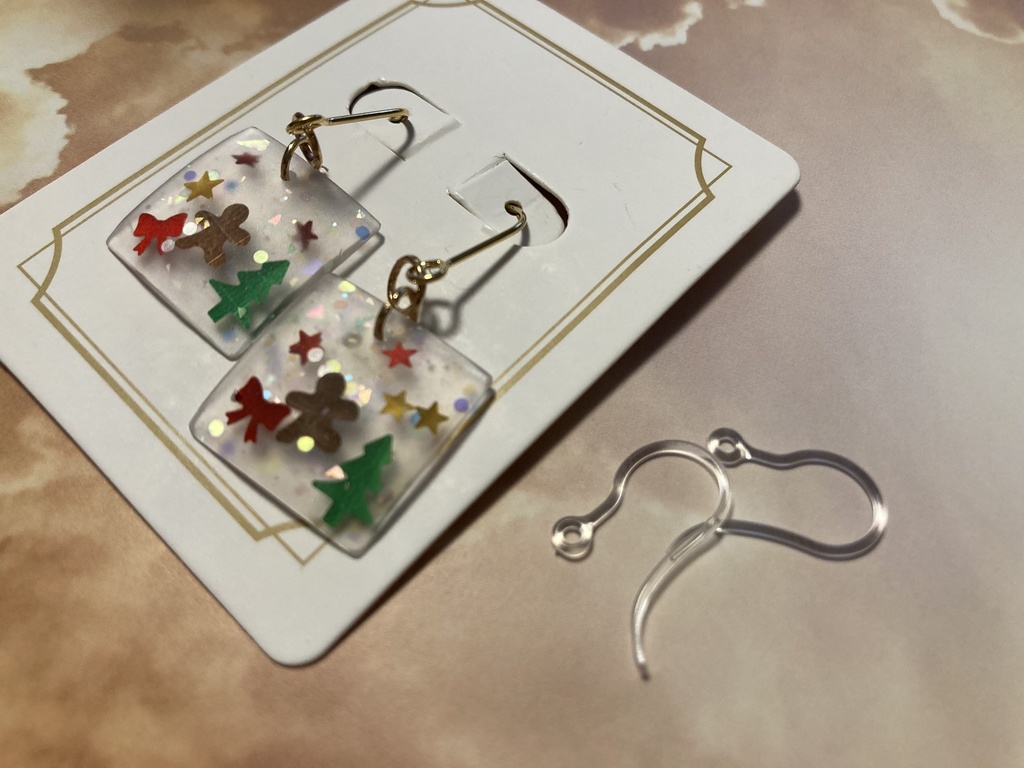 概念(?)クリスマスピアスおまけ付き