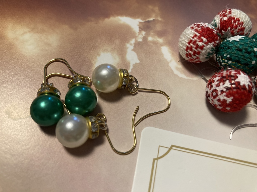 概念(?)クリスマスピアスおまけ付き
