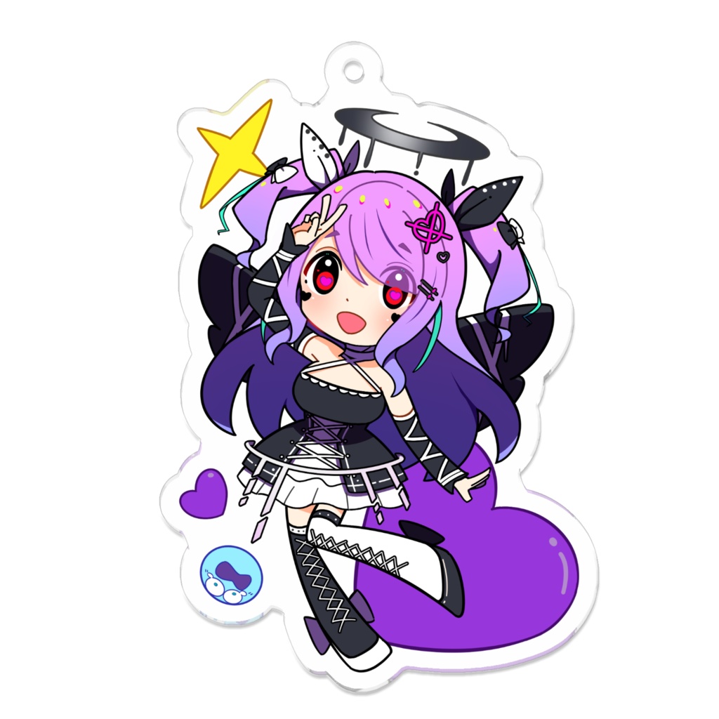 なですこ アクリルキーホルダー 【70mm×70mm】