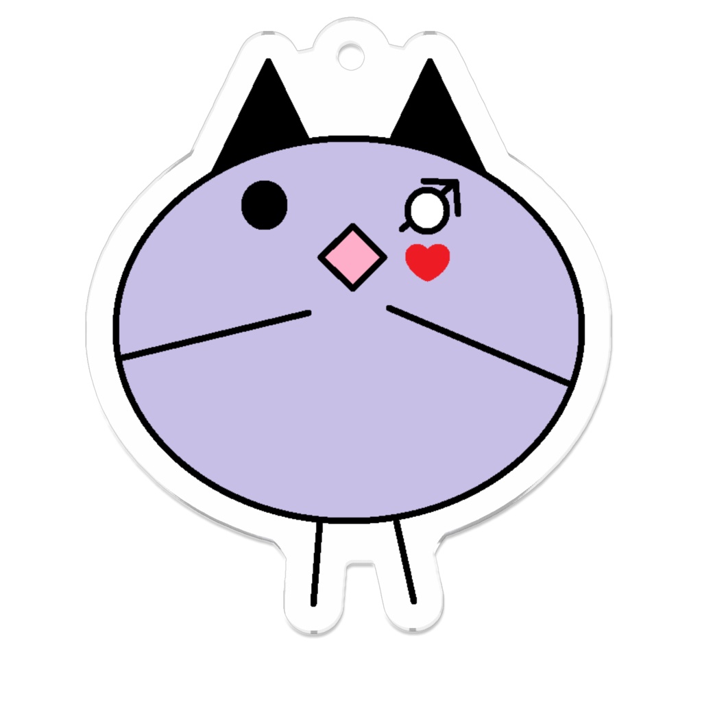 ココロニャ（アクリルキーホルダー）