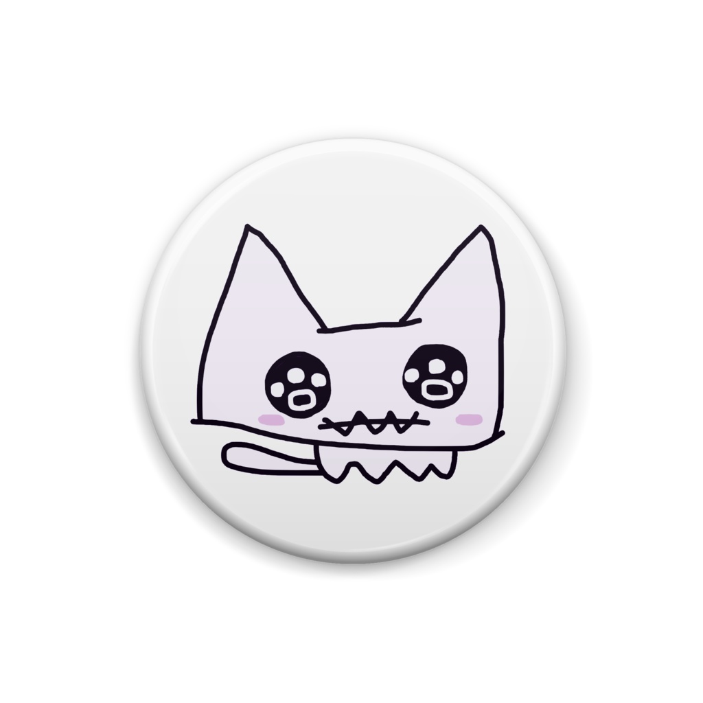 うるぬこたん（缶バッチ）