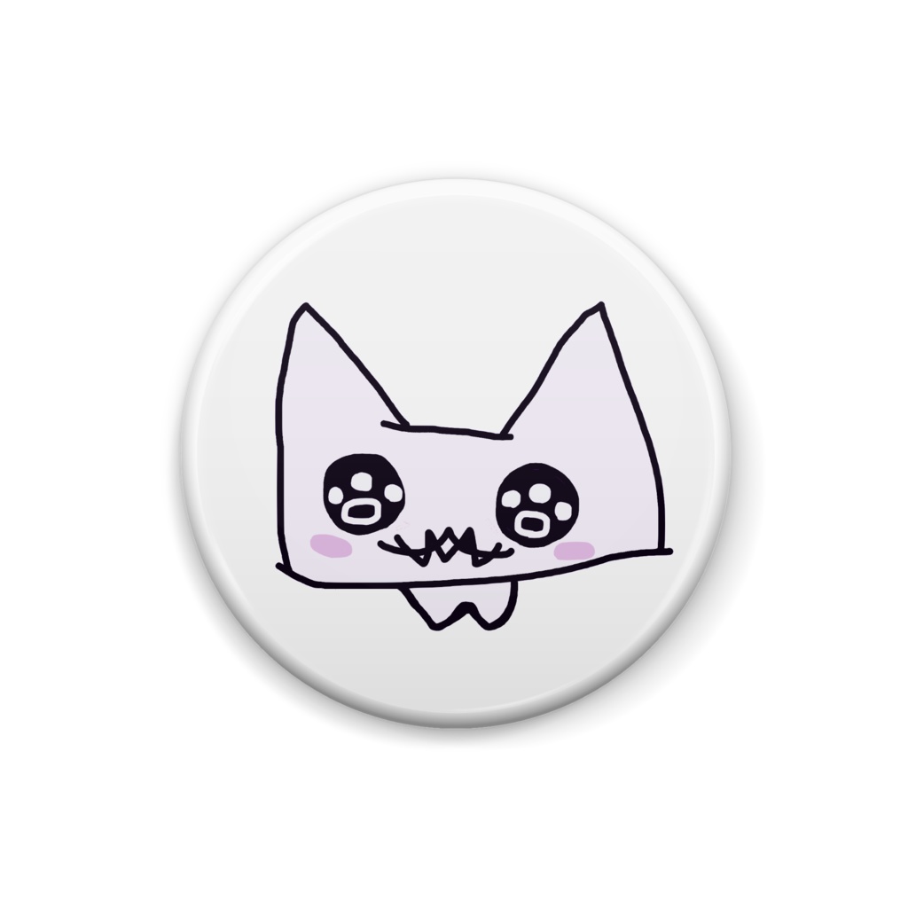 うるぬこたん（缶バッチ０２）