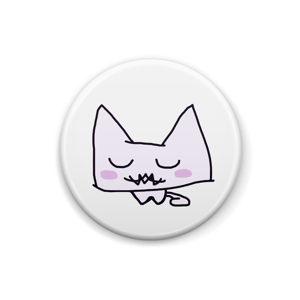 うるぬこたん（缶バッチ０３）