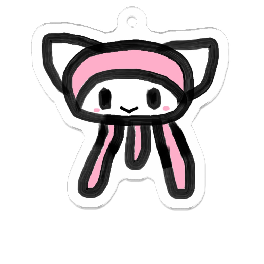 にゃんクラゲ２（アクリルキーホルダー）