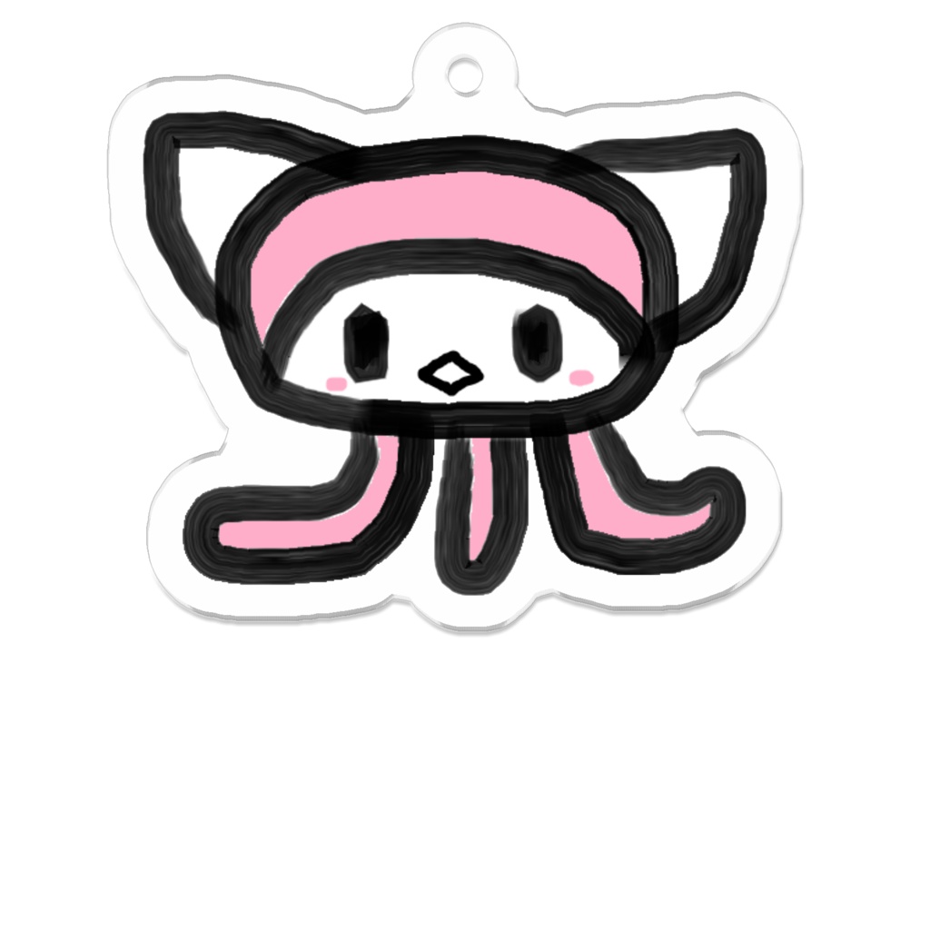 にゃんクラゲ３（アクリルキーホルダー）